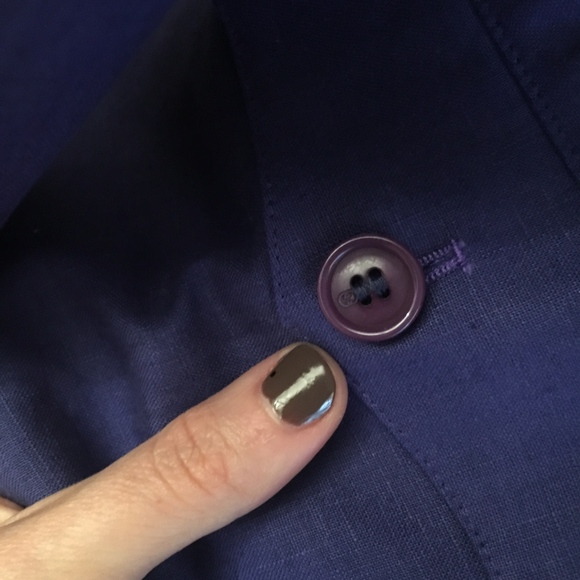 RARE NWOT Vintage oversized Gucci Linen Blazer - Picture 5 of 6